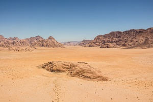 Desert's Sandstone Landscape