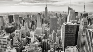 Top View from Rockefeller Center
