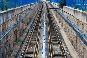 Azure Railway Tracks