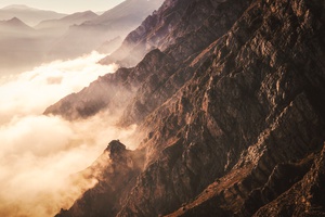 Ascending in Mist