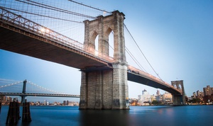 Brooklyn Bridge from a Unique Perspective