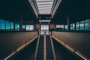 Deserted Escalators