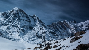Majestic Snow-Capped Peaks