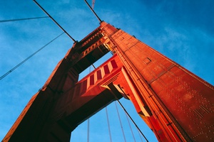 Golden Gate Bridge from Below