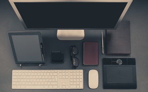 Tech-inspired Workspace