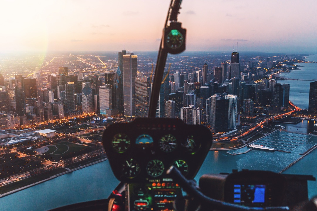 Aerial View of Chicago