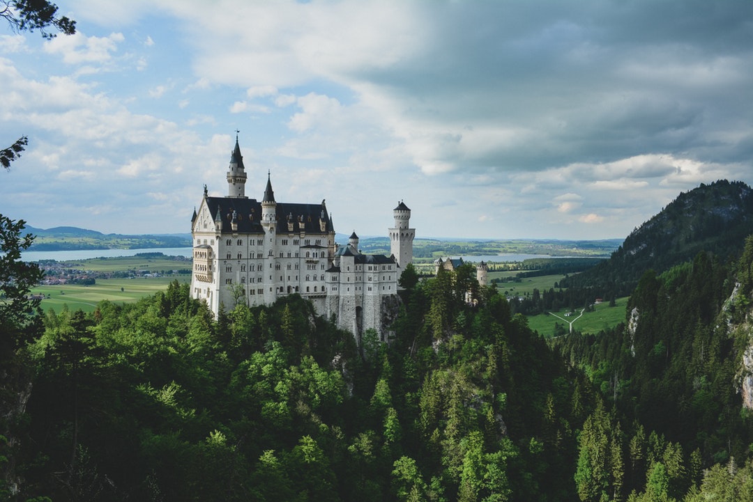 Enchanting Hillside Fortress