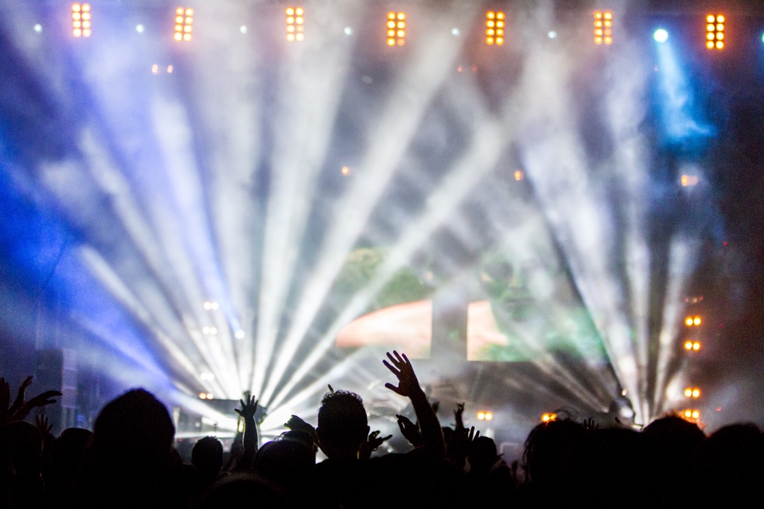 Energetic Music Concert