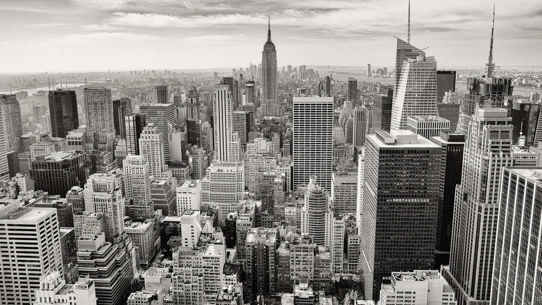 Top View from Rockefeller Center