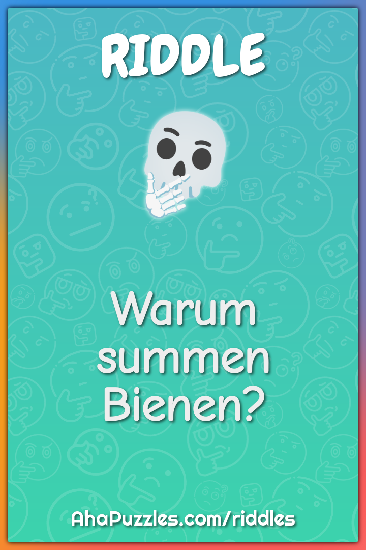 Warum summen Bienen?