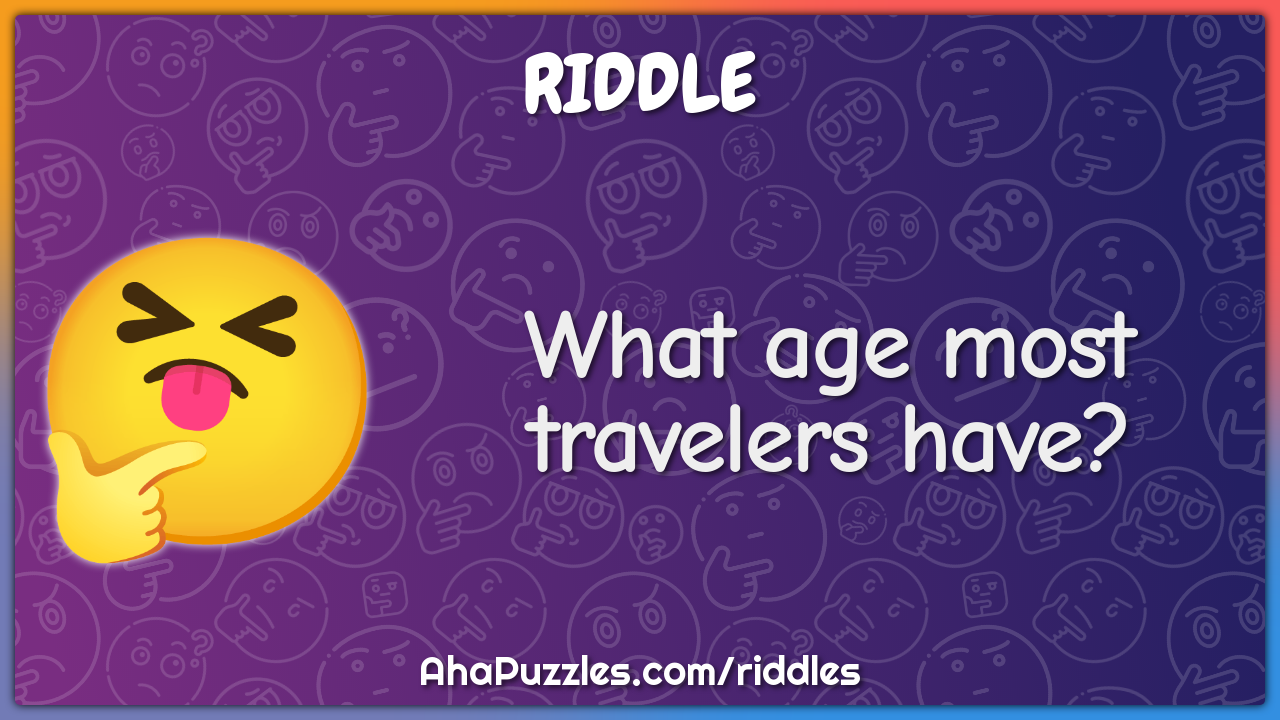 What age most travelers have?