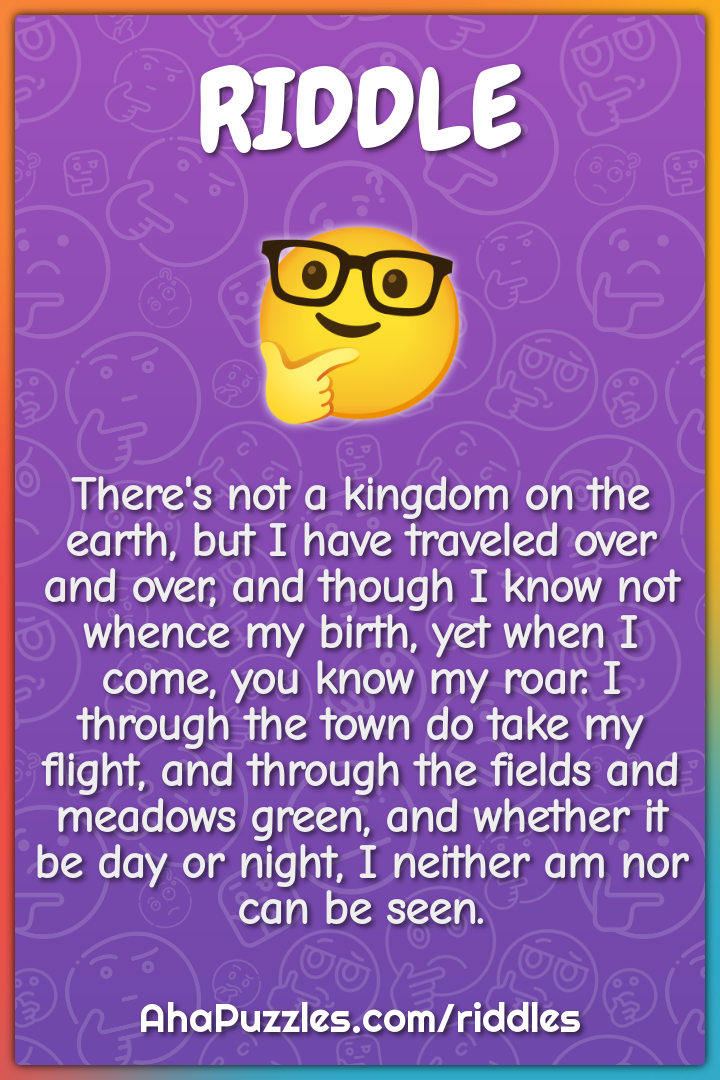 There's not a kingdom on the earth, but I have traveled over and over,...