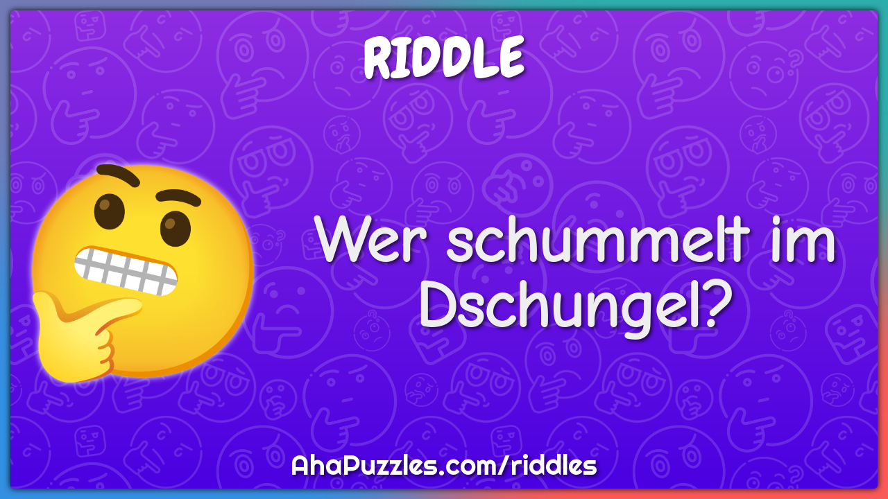 Wer schummelt im Dschungel?