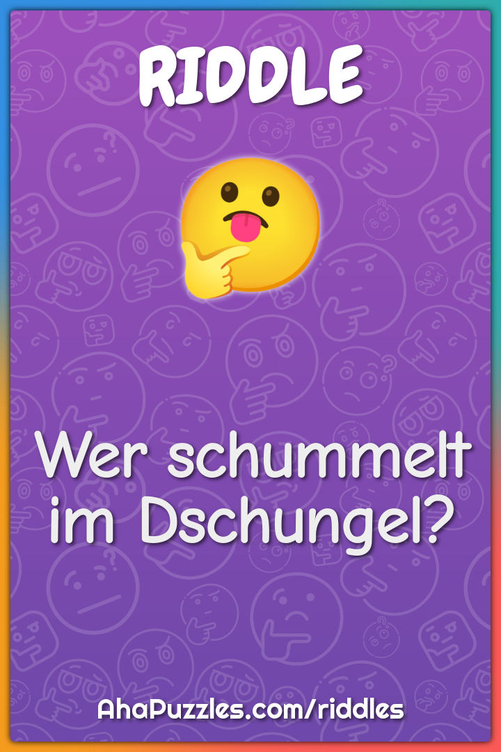 Wer schummelt im Dschungel?