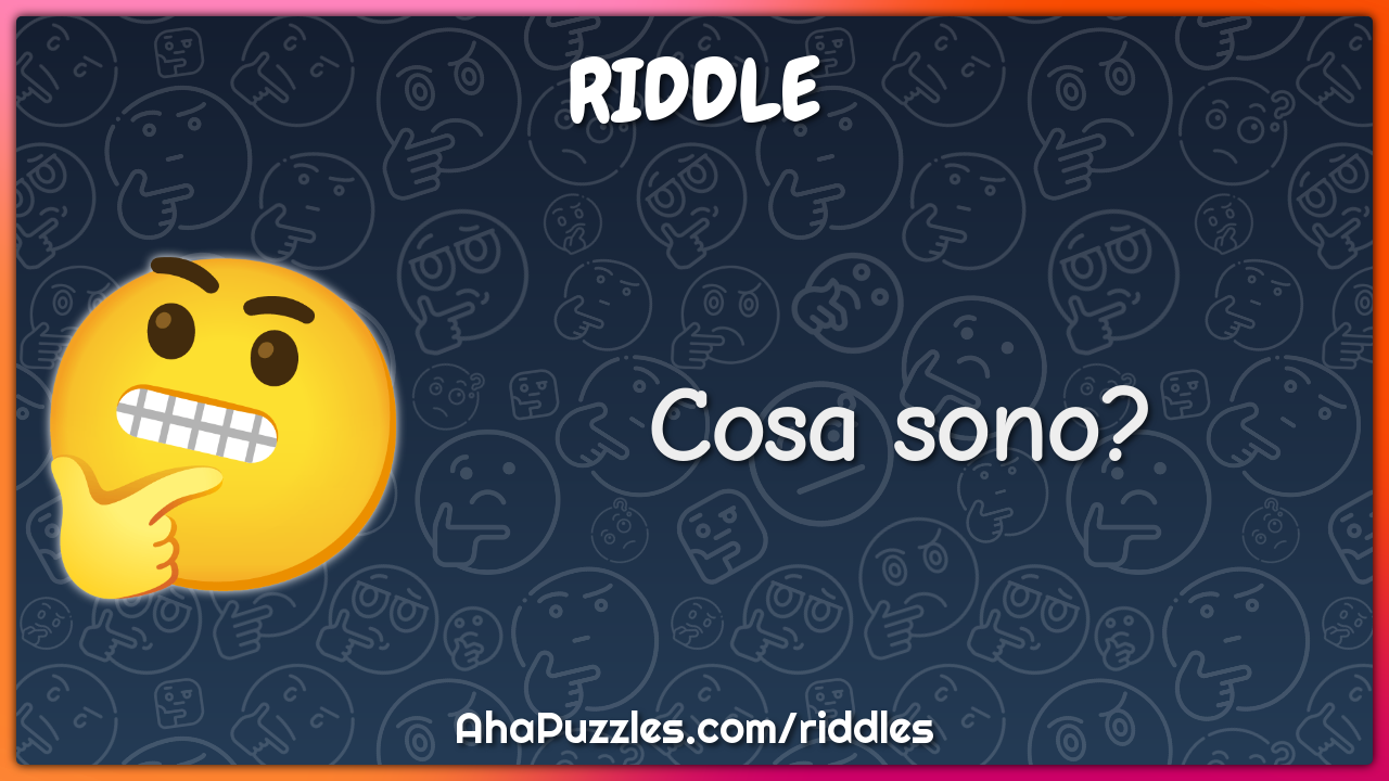 Cosa sono?