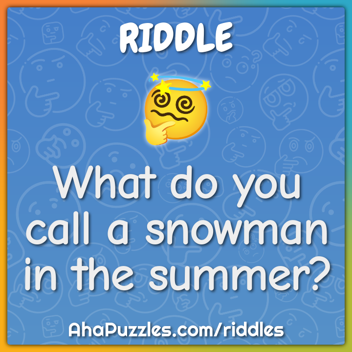 Riddles with Answers - Aha! Puzzles